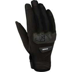 Bering York Damen Motorrad Handschuhe, schwarz, Größe S