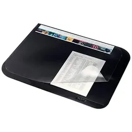 Leitz Schreibtischunterlage schwarz Kunststoff 53,0 x 40,0 cm, 1 St. mit Abdeckung 40x53