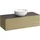 Laufen ILBAGNOALESSI Schubladenelement, Steinplatte Marrone Naturale, Ausschnitt Mitte, 120x50x37cm, 1 Schublade, H4323110972501, Farbe: Eiche hell