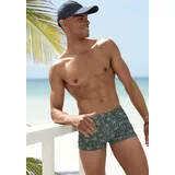 Bruno Banani Badehose Boxer-Badehose Grün 7