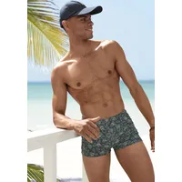 Bruno Banani Badehose Boxer-Badehose Grün 7