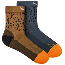 Salewa Mtn Trainer Half Lange Socken - Java Blue - EU 45-47