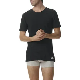 adidas Sportswear Unterhemd / Shirt Active Flex Cotton Schwarz XL