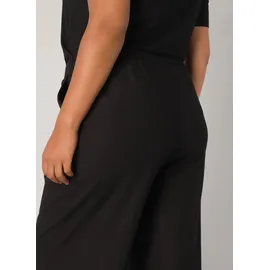 Base Level Curvy Yula Loose Fit Hosen Schwarz 50