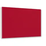 platino24 Akustikplatte Rechteck aus Basotect ® G+ mit Akustikfilz 825x550x50mm blau|rot