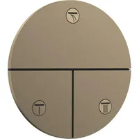 Hansgrohe ShowerSelect Comfort S Ventil Unterputz für 3 Verbraucher Brushed Bronze 15558140