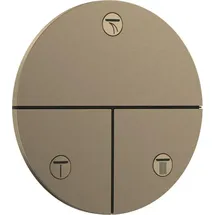 Hansgrohe ShowerSelect Comfort S Ventil Unterputz für 3 Verbraucher Brushed Bronze 15558140