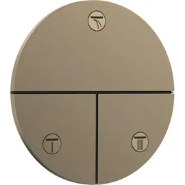 Hansgrohe ShowerSelect Comfort S Ventil Unterputz für 3 Verbraucher Brushed Bronze 15558140