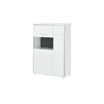 Uno Highboard 94 x 137 x 38 cm Weiß