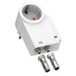 OBO 5092808 FineController inklusive TV-Schutz 230V, reinweiß, RAL 9010