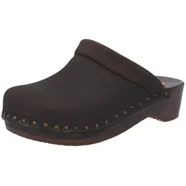 Berkemann Unisex Soft-toeffler Pantoletten, Braun Dunkelbraun, 37 EU