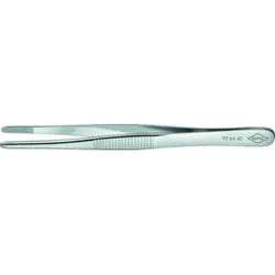 KNIPEX 92 64 43 Präzisions-Pinzette stumpfe Form 120 mm