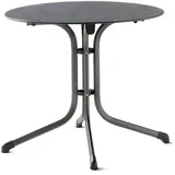 Sieger Klapptisch Ø 85 x 73 cm anthrazit/eisengrau