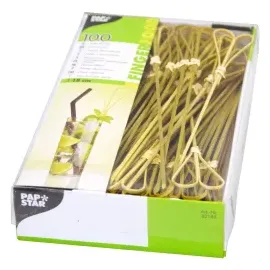 Papstar Bambusspieße Herzform 18 cm 100 Stück