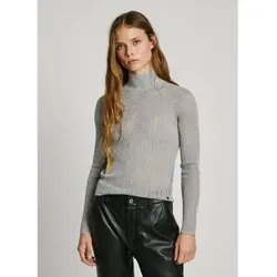 Pepe Jeans für Damen. PL702235 Natalia Silberner Pullover (S), Lässig, Party, Viskose