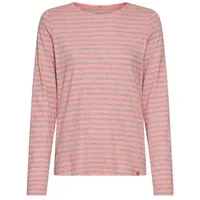 CAMEL ACTIVE Langarmshirt aus reiner Baumwolle in grey melange