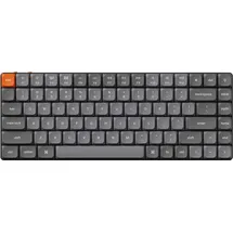 Keychron K3 Max QMK/VIA Kabellose Mechanische Tastatur, Hot-Swap, RGB LED, QWERTY US Layout Gateron Brown Switch Aluminium-Rahmen Bluetooth/USB-C Gaming-Tastatur für Mac Windows Linux