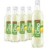 Die Limo von granini Limette-Zitrone (6x 1l), natürlich erfrischend, mit Geschmack aus echten Früchten, ohne Süßungsmittel und Konservierungsstoffe, vegan