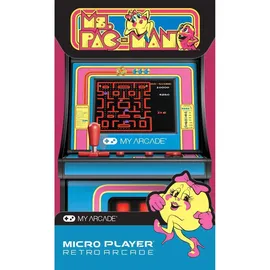My Arcade Micro Player Ms Pacman 6.5 ́ ́ Retro Console One Size