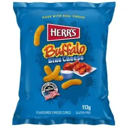 Herr's Buffalo Blue Cheese Curls Flips Chips 113g