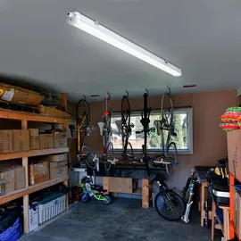 V-Tac Wannenleuchte 1 LED 60 cm weiß Kunststoff
