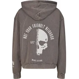 Thug Life Hoodie Grau S