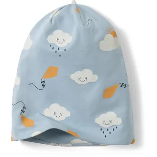 Tchibo - Kinder-Jerseymütze - Herren - Gr. 53-56 - hellblau/print