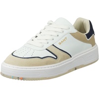 GANT FOOTWEAR Herren KANMEN Sneaker, White/beige, 43 EU