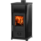 La Nordica-Extraflame Silla Stahl Schwarz