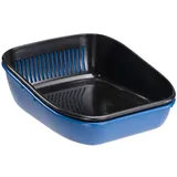 Ferplast Katzentoilette Birba Sanitized - grau / schwarz