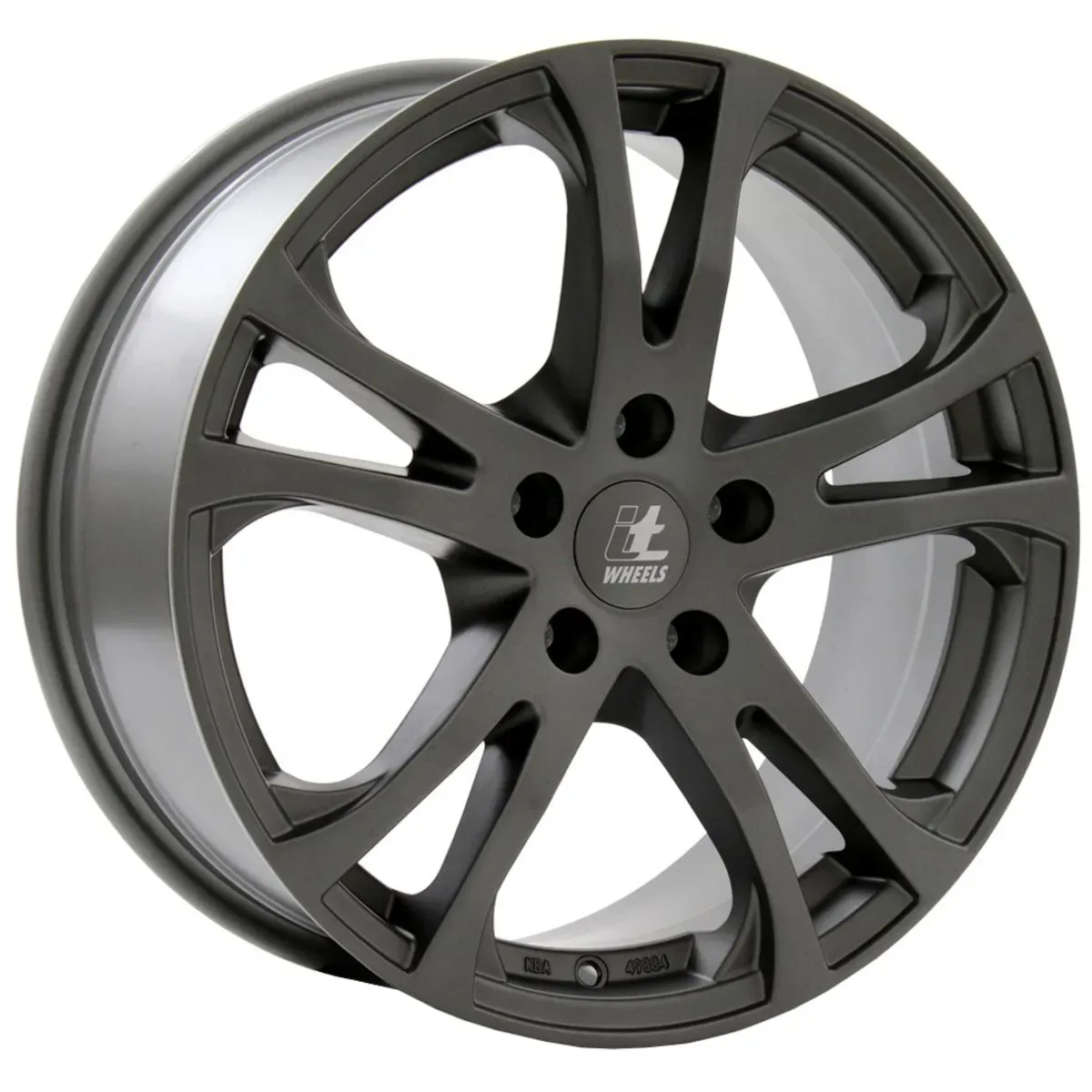 Llanta de aluminio de 16'' ITWHEELS Michelle 5x112 6,5J ET45, color Titan