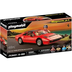 PLAYMOBIL Magnum p.i. Ferrari 308 GTS, Auto, Magnum, 5 Jahr(e), Rot