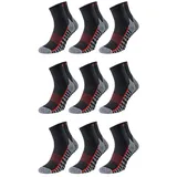 CHiLI Lifestyle Socks Chili Lifestyle Quarter Socken CUSHION GRIP 9 Paar gepolstert Baumwolle