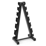 Queiting Kurzhantel Rack Hantelständer Professional Kurzhantelständer 300kg Belastbarkeit 6-Tier Karbonstahl Hantelhalterung Gewichteständer Gym Professional Hantelscheibenständer Hantelablage