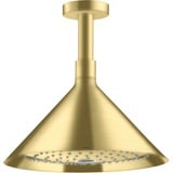 Hansgrohe Axor Kopfbrause mit Deckenanschluss brushed brass