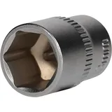 BRILLIANT TOOLS 1/4 Sechskant-Stecknuss, 13 mm