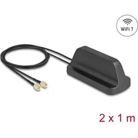 DeLock WiFi 7 Antenne 2 x RP-SMA Stecker 2.4