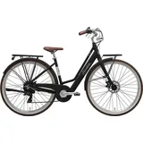 Adriatica Elektro-Citybike RETRO 28 Zoll RH 54 cm Unisex schwarz