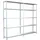 SCHULTE Regalwelt Anbauregal Stahl 200 x 220 x 50 cm weiß