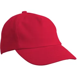 myrtle beach 5 Panel Kinder Cap, signal red