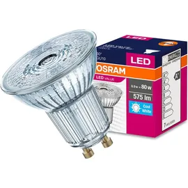 osram homelighting OSRAM LED EEK F (A - G) GU10 Reflektor 6.9 W = 80 W Neutralweiß (Ø x H) 50 mm x 50 mm 1 St.