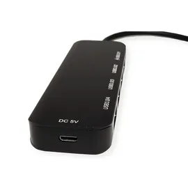 Value USB 3.2 Gen 1 Hub, 4fach, Typ C Anschlusskabel
