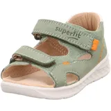 superfit Jungen Lagoon Sandale, Hellgrün Orange 7500, 21 EU