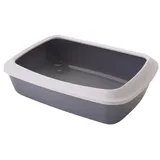Savic Katzentoilette Iriz 50 cm Grau/Weiß