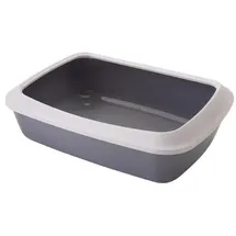 Savic Katzentoilette Iriz 50 cm Grau/Weiß