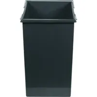 HAILO Einbaumülleimer 24 l Dunkelgrau