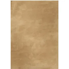 Esprit Hochflor-Teppich ESPRIT "Alice ESP-4377, Kunstfell", beige, B:200cm H:25mm L:200cm, Kunstfaser, Teppiche, Kaninchenfell-Haptik, besonders weich und dicht, für alle Räume