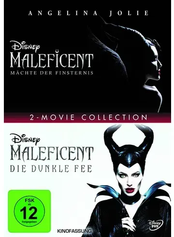 Maleficent - Die dunkle Fee/Mächte der Finsternis  [2 DVDs]