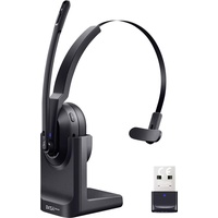 Eksa-Trade EKSA H5 On Ear Headset Bluetooth® Schwarz Mikrofon-Rauschunterdrückung,