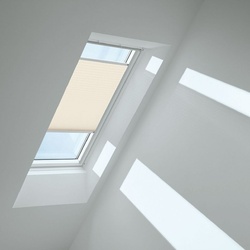 VELUX Plissee Champagner 1283, 55x78 cm (CK02), Aluminiumschiene,GGU,Manuell,VELUX